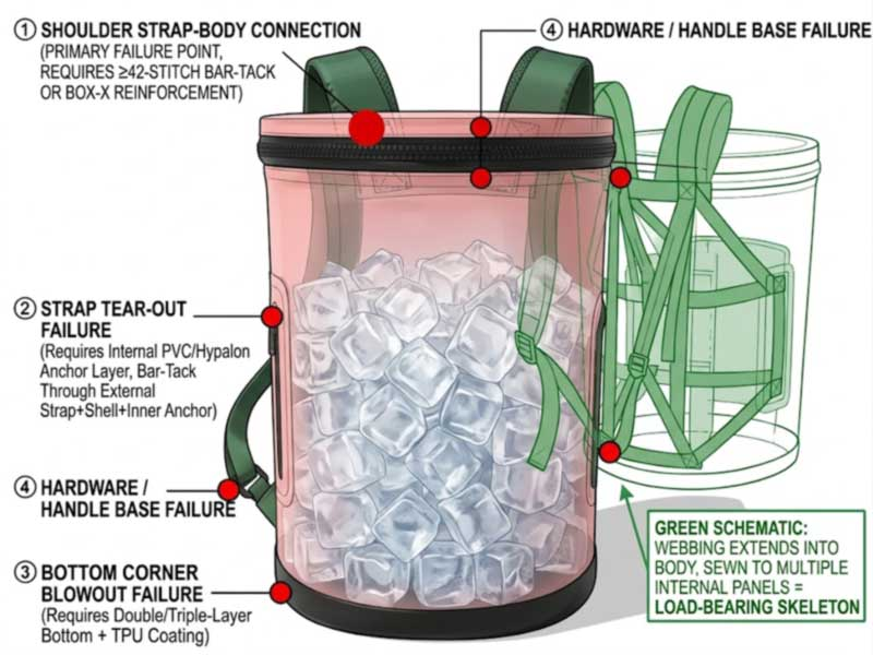 Fournisseur de sacs à dos isothermes robustes : conçus pour l'abrasion et la surcharge Fournisseur de sacs à dos isothermes robustes : conçus pour l'abrasion et la surcharge