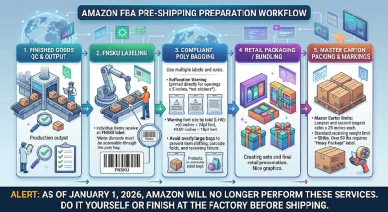 Sacs isothermes pour les vendeurs Amazon FBA : sourcing et préparation